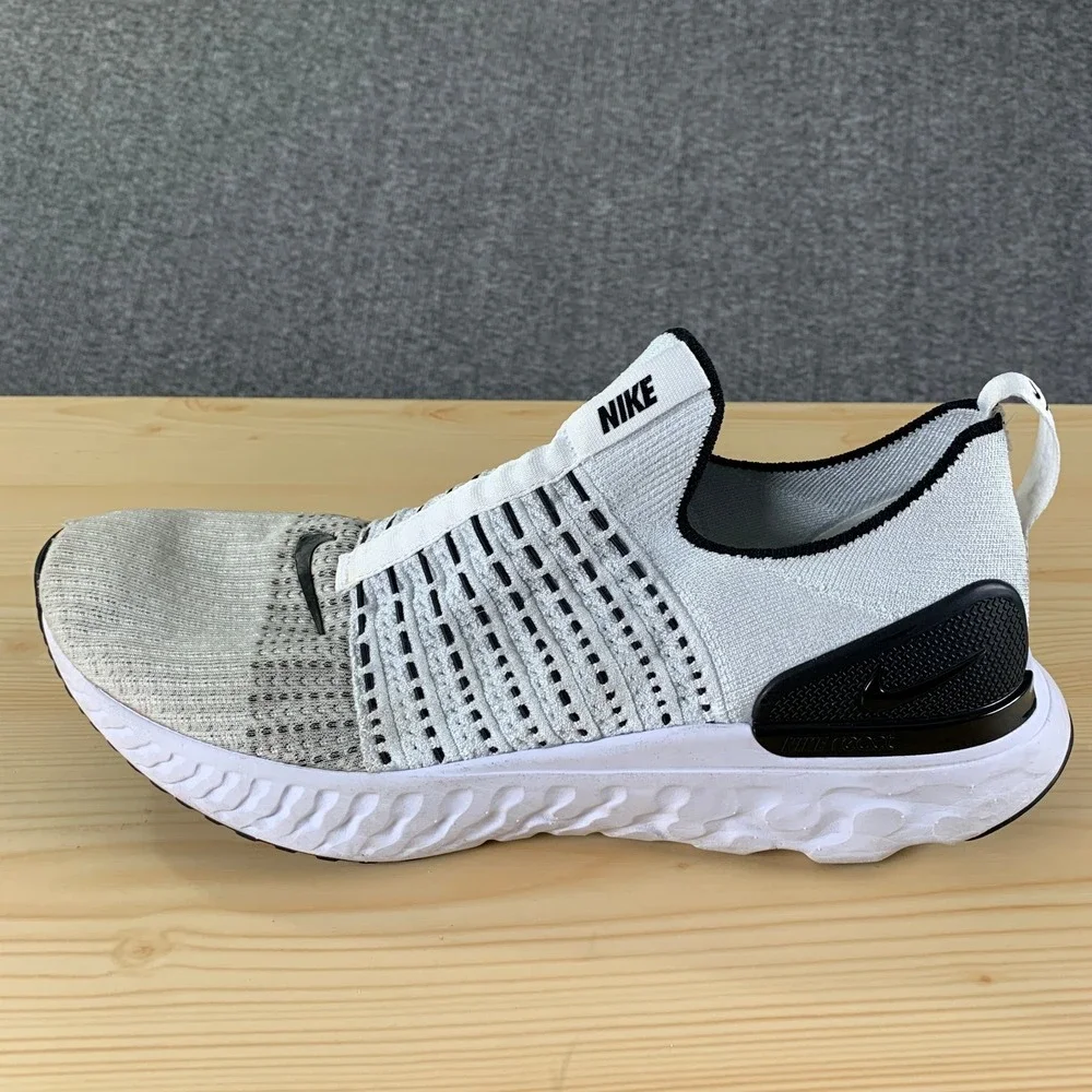Nike Men React Phantom Flyknit 2 Shoe Size 12 Mesh Sneakers Slip On Athletic A2
